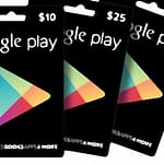 tarjetas de regalo y codigos promocionales de Google Play