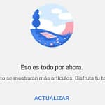 eliminar contenido sugerido en Chrome Android