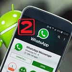 2 Cuentas de WhatsApp samsung galaxy