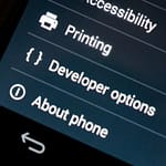 Opciones de Desarrollador