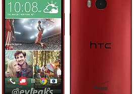 HTC One M8 colo rojo