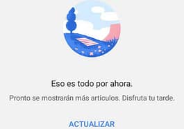 eliminar contenido sugerido en Chrome Android