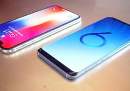 Samsung Galaxy S9 versus iPhone x
