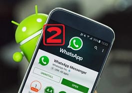 2 Cuentas de WhatsApp samsung galaxy