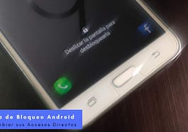 accesos directos pantalla de Bloqueo Android