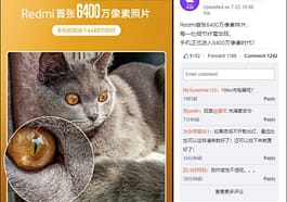 smartphones Redmi con camaras de 64 MPx