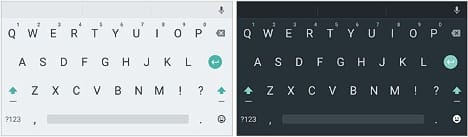 teclado de Android 5.0