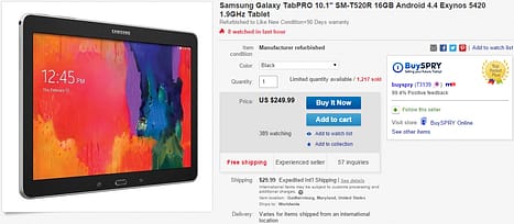 Samsung Galaxy Tab Pro 10.1