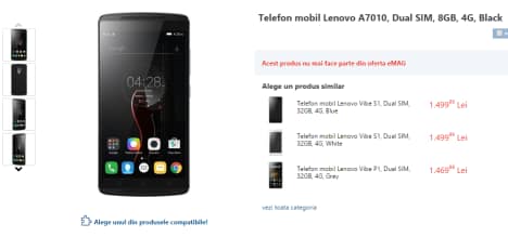 Lenovo A7010 con lollipop Android 5.1