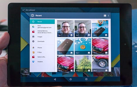 Bajo desempeño del Nexus 9