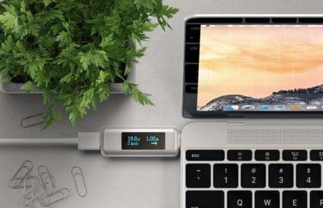 medidor de cable USB tipo C