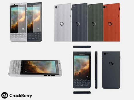 Renders del posible BlackBerry Vienna