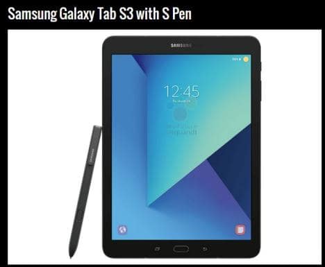 Samsung Galaxy Tab S3