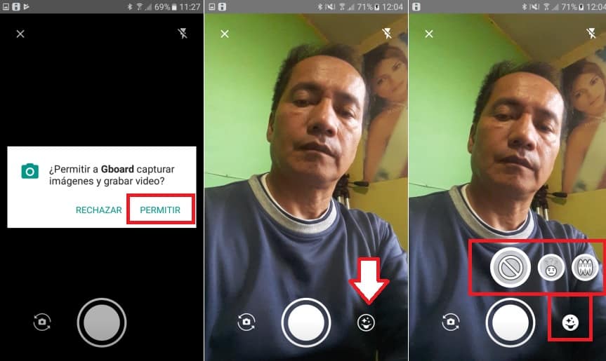 crear gifs animados en Android con GBoard