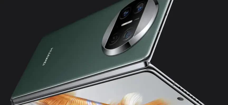 Dispositivo Huawei con 2 bisagras