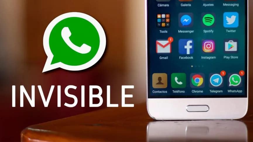 Invisible en WhatsApp Android