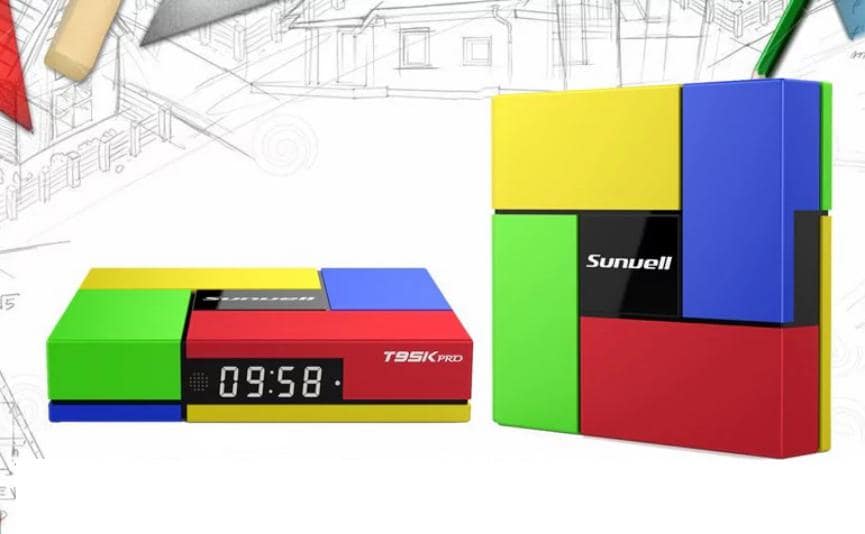 Sunvell T95K TV Box Android barato