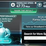 Velocidad de Internet en Corea del Sur 01