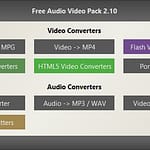 Free Audio Video Pack: Cónversor gratuito de videos para Windows 1 Free Audio Video Pack