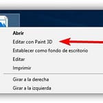 Cómo eliminar "Editar con Paint 3D" del Menú Contextual en Windows 10 2 Editar con Paint 3D