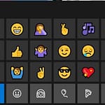 Emojis en Windows 10