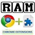 Extensiones de Google Chrome: ¿Cual está consumiento mucha RAM? 2 Extensiones de Google Chrome