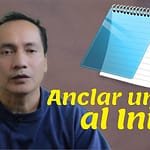 anclar archivo TXT en barra de herramientas