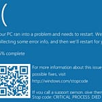 Pantala Azul de la Muerte en Windows 10: ¿Que hacer cuando aparece? 7 Pantala Azul de la muerte en Windows 10