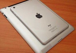 ipad mini on top of ipad