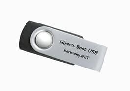Hiren’s BootCD en pendrive USB
