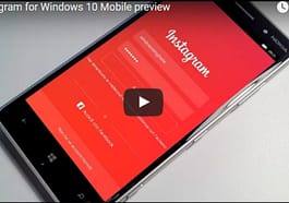 Instagram para WIndows 10