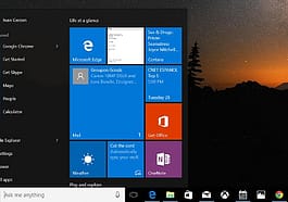 Menu de Inicio Windows 10