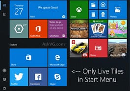 Inicio en Windows 10