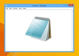 NotePad en Windows 10