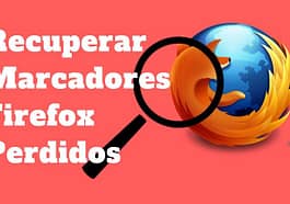 Marcadores Firefox Perdidos
