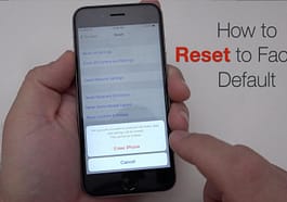Hacer un RESET al iPhone sin la contraseña desde Windows
