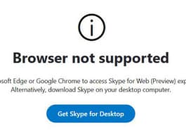 Skype Web en firefox