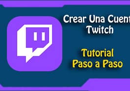 Crear una cuenta de Twitch