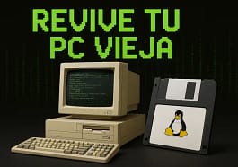 revive tu pc vieja con tini core linux