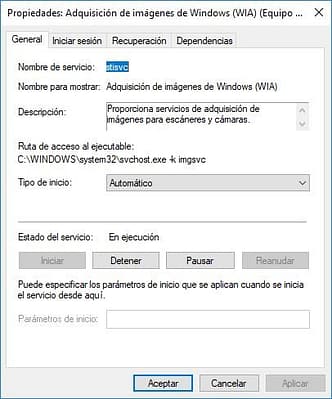 problemas con el escáner en Windows 10