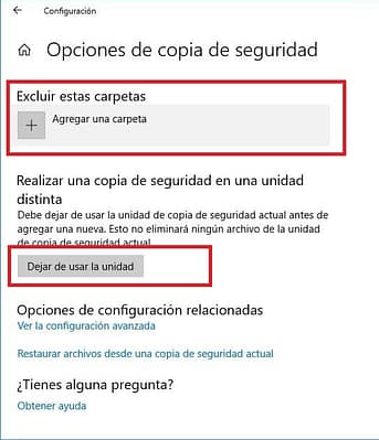 Copias de Seguridad Windows 10