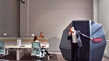 Interesante máquina del sueño CalmSpace para motivar el trabajo en la oficina 6 máquina del sueño CalmSpace