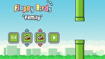 Flappy Birds Family te desafía a un reto del juego imposible de realizar 2 Flappy Birds Family