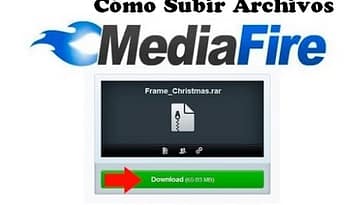 subir archivos a Mediafire