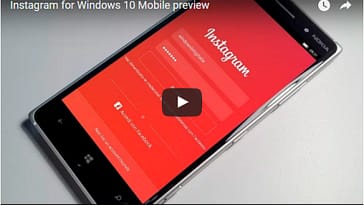 Instagram para WIndows 10