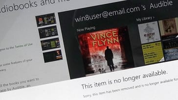 Audible para Windows 10: Comparte tus compras con amigos 12 Audible para Windows 10