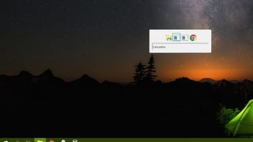 Selector de aplicaciones en Windows XP