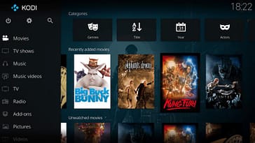 Descargar Kodi para Windows y ver películas de estreno gratis 8 Kodi para Windows gratis