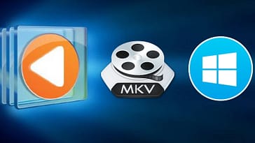 Windows media player con videos MKV