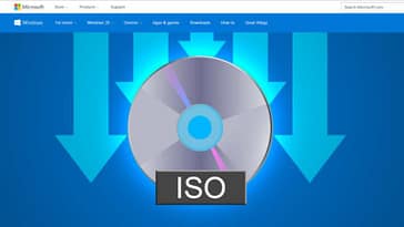 imagen ISO de Windows